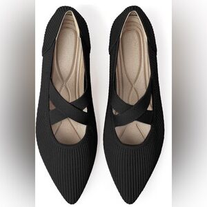 Pointed Stretchy Flats